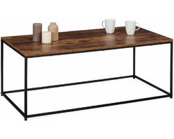 Salontafel Dayton 113 cm antiek effect industrieel design