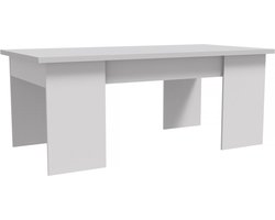 Salontafel "Diana" - 102 x 50 x 43 cm - Wit