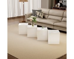 Salontafel, DIY salontafel, hoogglans tafelblad, vrij te combineren