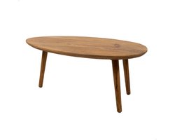 Salontafel Hamburg Ovaal 88 cm - Naturel