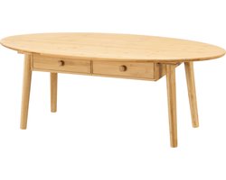 Salontafel Harboøre 37x100x48 cm bamboe