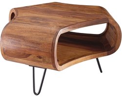 Salontafel Hout - Moderne Houten Salontafels - Hout - Bruin - 55 x 38 x 55 cm