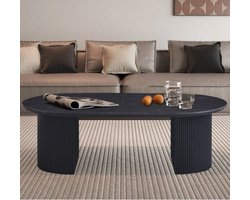 Salontafel 'Lagos' 120 cm Ovaal Decor Donkerbruin