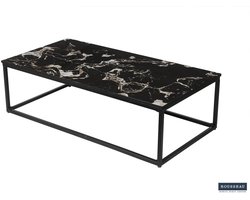 Salontafel 'Livorno' Composiet Marmer Zwart