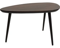 Salontafel Manon Bruin 80 x 50 cm - Organisch - Japandi