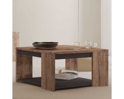Salontafel Monaco | 80 X 80 X 44,2 Cm | Bruin