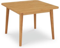 Salontafel Naturel Oil - Eiken Fineer - 70x70x52 cm - Salontafel Nyborg - Giga Meubel