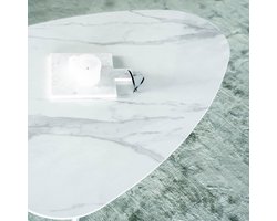 Salontafel Neno 130x95cm - wit