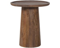 Salontafel Noma Lichtbruin - Rechthoek - 45x45cm - Hoogte 50 cm