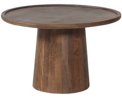 Salontafel Noma Lichtbruin - Rechthoek - 65x65cm - Hoogte 40 cm