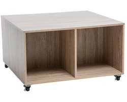 Salontafel Op Wielen Nara Beige