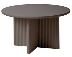 Salontafel Palma rond Ø80 cm - Taupe