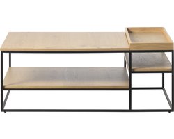 Salontafel Rivoli Naturel 70x120 cm - Giga Living