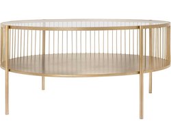 Salontafel Rocco 80cm goud