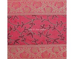 Salontafel Runner Jacquard Indiase Stijl 6 Ft - Magenta Paars Brokaat - 72 Inch Decoratieve Placemat Zari Geborduurd - 14 Inch Breed Etnisch Feest Bruiloft Decoratie