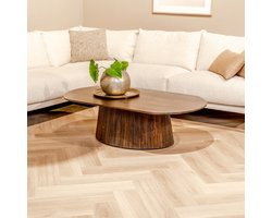 Salontafel Salvator | Mangohout Walnoot