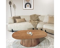 Salontafel Salvator | Naturel Mangohout