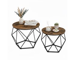 salontafel-set-2-delig-bruin-en-zwart