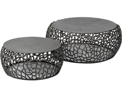 Salontafel set van 2 Labyrinth