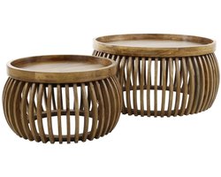 Salontafel set van 2 tweak curve