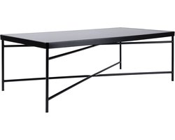 Salontafel Smooth - Rechthoek Mat Zwart - 120x60x40cm