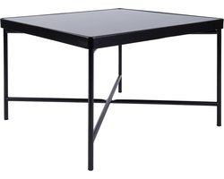 Salontafel Smooth - Vierkant Mat Zwart - 60x60x40cm