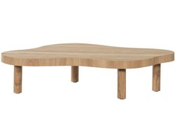 Salontafel Tobago organisch 135 cm - Naturel