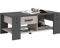 Salontafel Travis met opbergruimte 101x54 - grijs