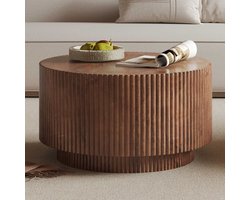 Salontafel 'Victor' Mango Hout Lichtbruin