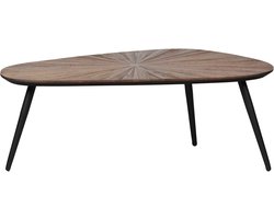 Salontafel Vienne - Hout - Hout - Bruin/Bruin - 84 x 39 x 39 cm (BxHxD)