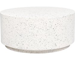 Salontafel wit/terrazzo TREZZO