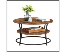 Salontafel – Woonkamertafel – Banktafel – Industrieel Design – Praktische Opbergruimte