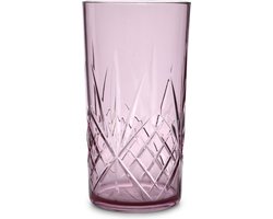 Salt & Pepper Glas 65cl acryl roze Costa - set/4