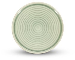 Salt & Pepper Plat bord 21,5cm groen Cameo (Set van 4)