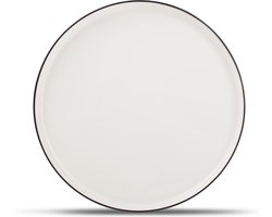 Salt&Pepper - Plat bord - 26cm - wit - Studio Base - set/4