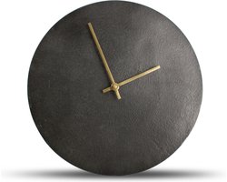 Salt&Pepper - Tafelklok - 20cm - zwart - Zone