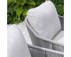 Salute Florence low dining tuinset 220x105xH69 cm 5 delig keramiek terre Taste 4SO