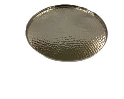 Sam & Sara Onderzetter "dienblad" zilver 10,5 cm rond