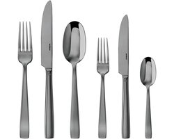 Sambonet Bestekset 36 Dlg S.H. Flat Pvd Black