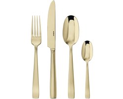 Sambonet Bestekset Flat - Champagne - 24 delig / 6 personen