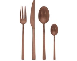 Sambonet Bestekset Linea Q Vintage - Koper 24 delig / 6 personen