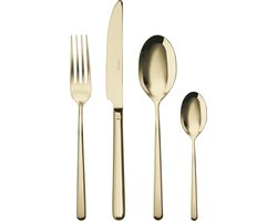 Sambonet Bestekset Linear - Champagne - 24 delig / 6 personen