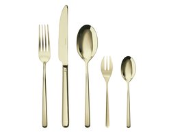Sambonet Bestekset Linear - Champagne - 30 delig / 6 personen