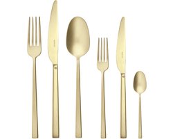 Sambonet Bestekset Rock - Antique Champagne - 36 delig / 6 personen