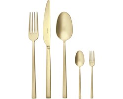 Sambonet Bestekset Rock - Antique Champagne - 60 delig / 12 personen