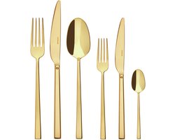 Sambonet Bestekset Rock - Goud - 36 delig / 6 personen