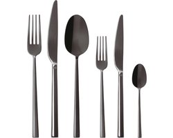 Sambonet Bestekset Rock - Zwart - 36 delig / 6 personen