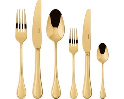 Sambonet Bestekset Royal - Goud - 36 delig / 6 personen