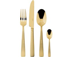 Sambonet Cortina Edelstahl PVD / Goud Bestekset 24-delig
