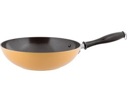 Sambonet Vintage Spadella Wokpan - Aluminium - Ø28cm - Geel